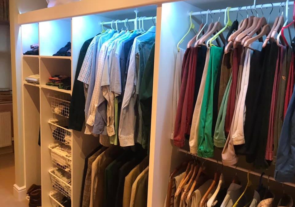 Comfortable and Stylish Dressing Room.