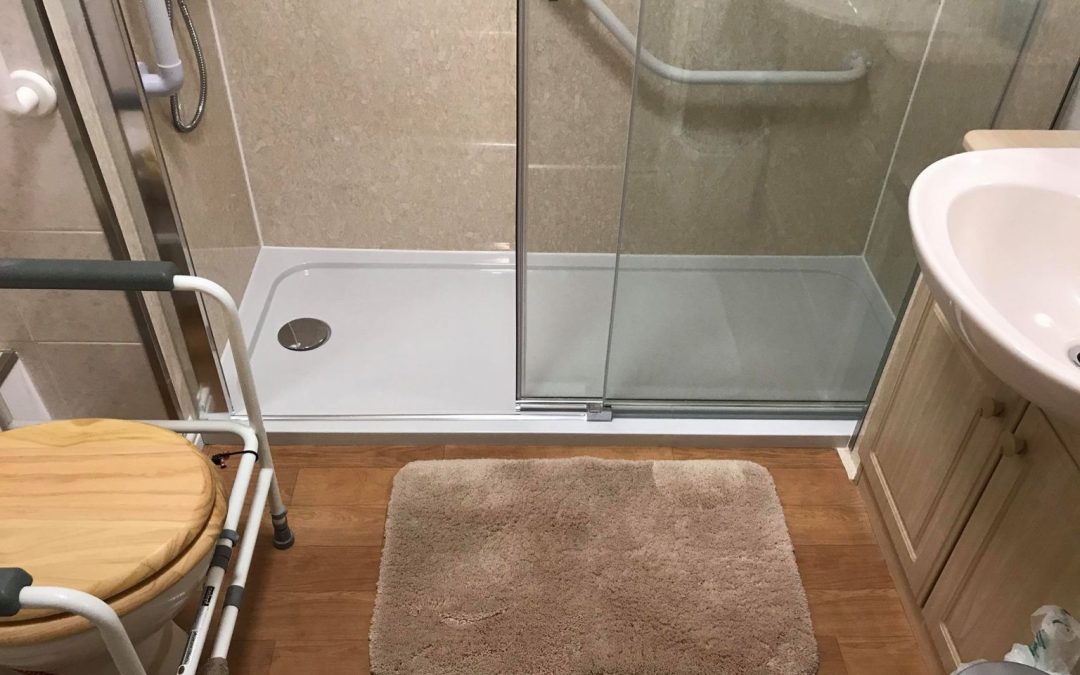 Installation of Disabled Shower.