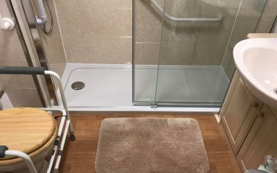 Installation of Disabled Shower.