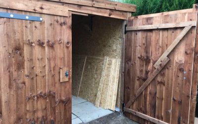 Spacious Wooden Garage 4.8 m x 3.6 m