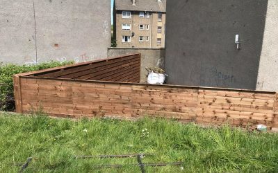 Wooden 2-meter Pine Fence.