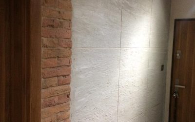 Concrete effect decoration