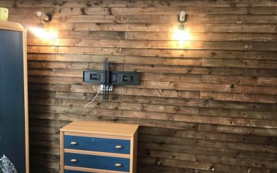 Stylish Wooden Wall