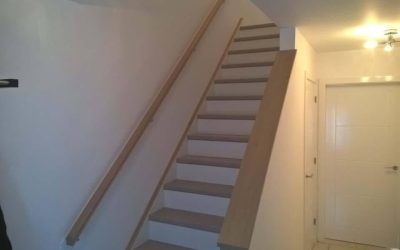 Wooden Stair Rail