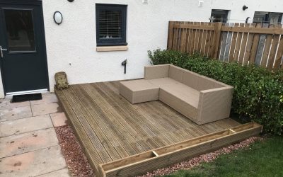 Decking for a regular client.