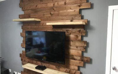 Stylish Wooden Wall.