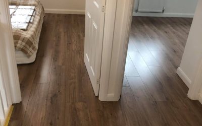 Old laminate floor replacement