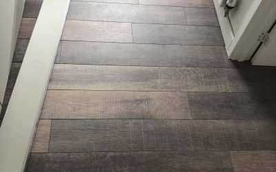 Laminate floor on the ground floor.