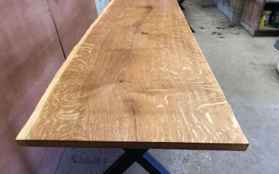 New Solid Oak Large Dining Table 1980 mm