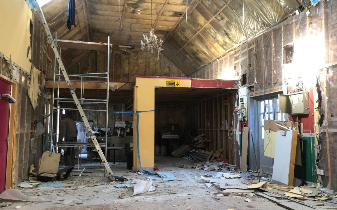 Turning a Restaurant into Temporary Accommodation Flats.