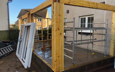 House Extention in Wallyford.