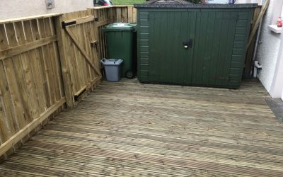 Solid Pine Decking