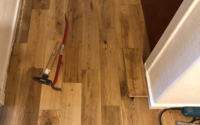 New Oak Floor Installation