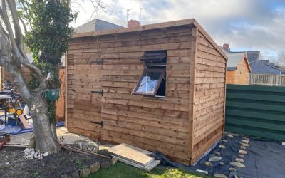 Solid Wooden Shed