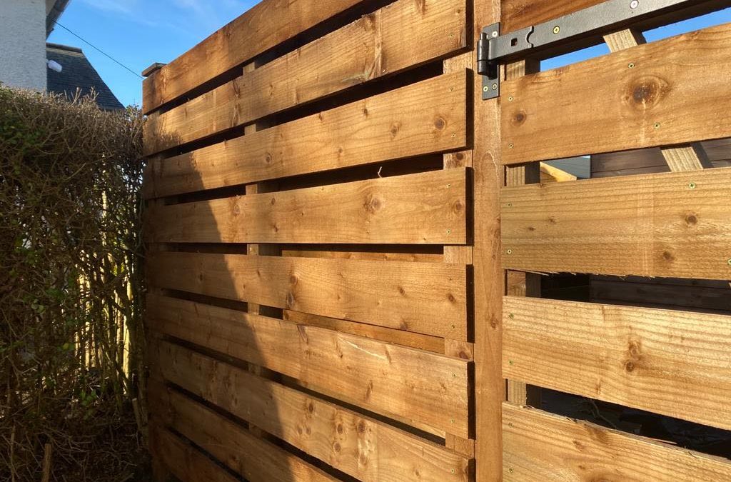 Solid Wooden Fence