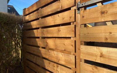 Solid Wooden Fence