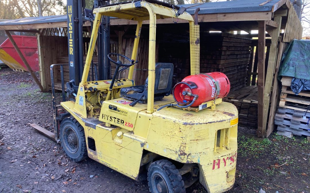 New Forklift Delivered
