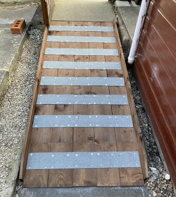 Bespoke Wooden Wheelchair Ramp
