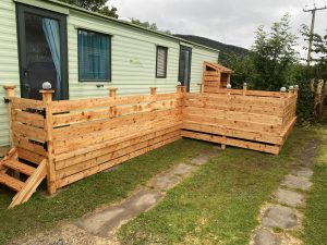 Larch Decking