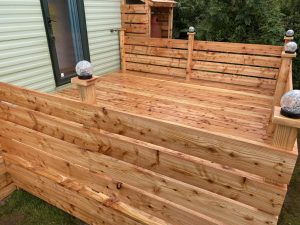 Larch Decking