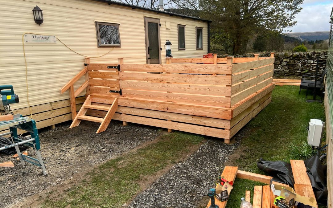 Elevate Your Outdoor Space with Premium Larch Decking
