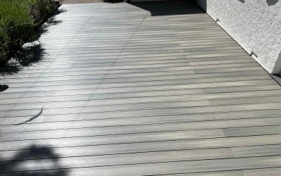 Composite Decking Installation in Edinburgh – 40m² Garden Project