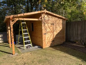 larch shed