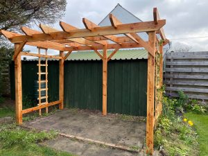 Larch Pergola
